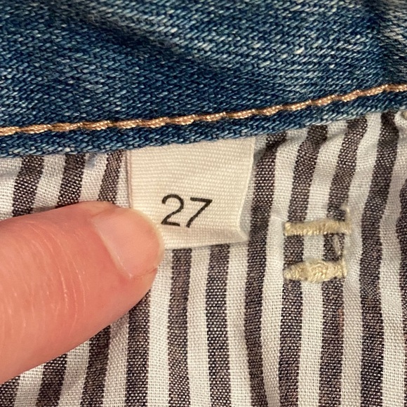 HABITUAL Midi Denim Blue Skirt - Picture 10 of 13